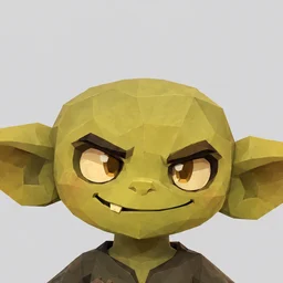 Portrait of a Nilbog, a goblin kin